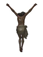 Imagen inicial de la Restauración de la escultura de Cristo en la cruz, Monflorite, Huesca